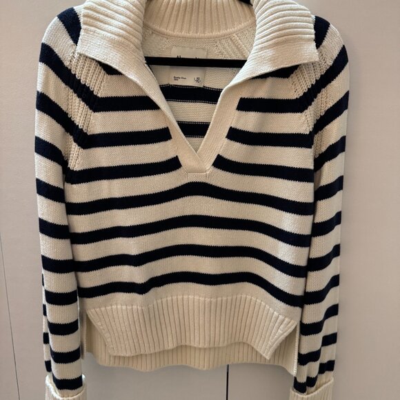 Abercrombie & Fitch Notch-Neck Sweater - Picture 3 of 5